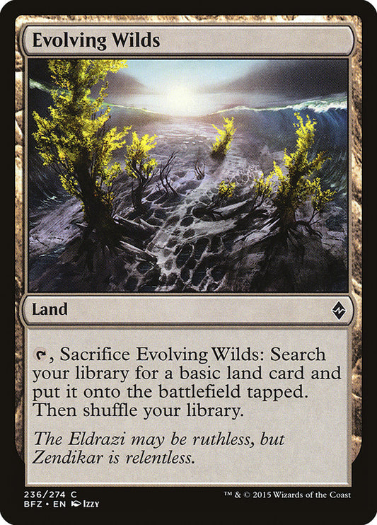 Evolving Wilds [Battle for Zendikar] (236)