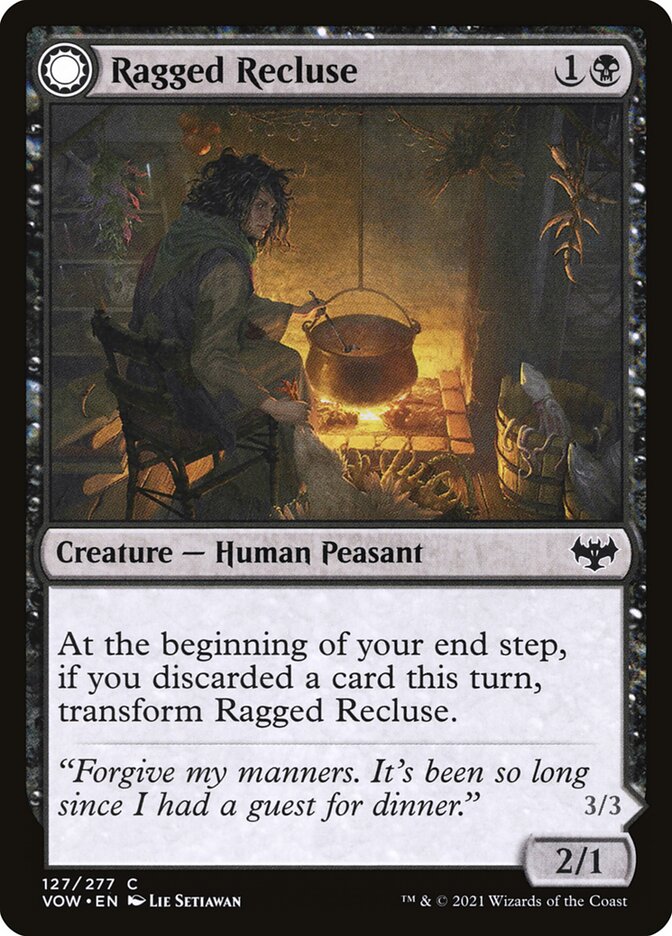 Ragged Recluse [Innistrad: Crimson Vow] (127)
