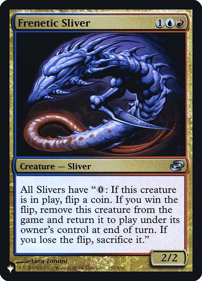 Frenetic Sliver [The List] (PLC-157)