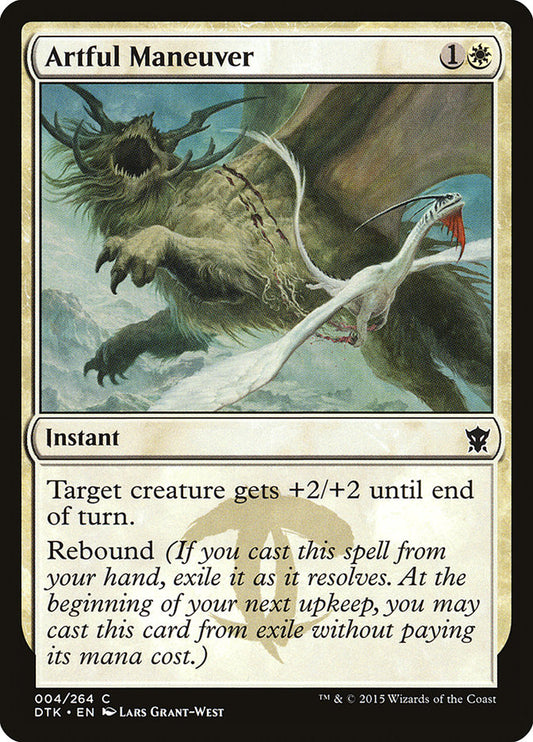 Artful Maneuver [Dragons of Tarkir] (4)