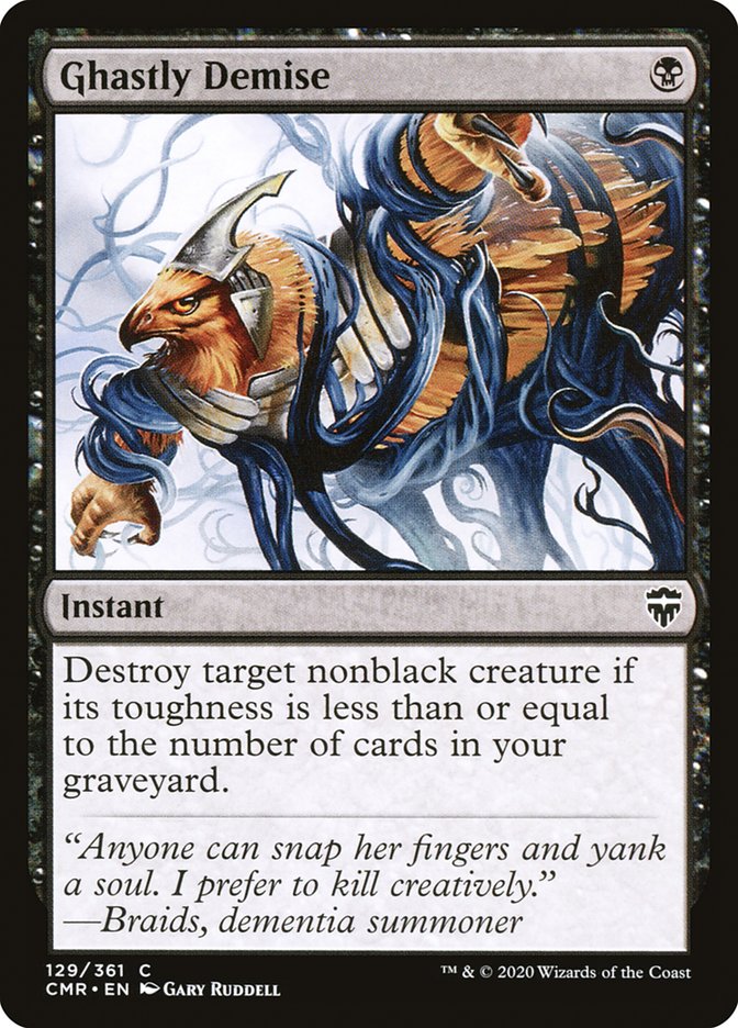 Ghastly Demise [Commander Legends] (129)