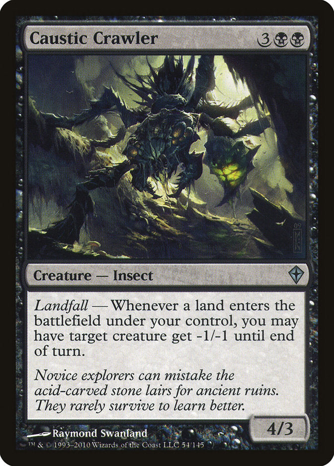 Caustic Crawler [Worldwake] (54)