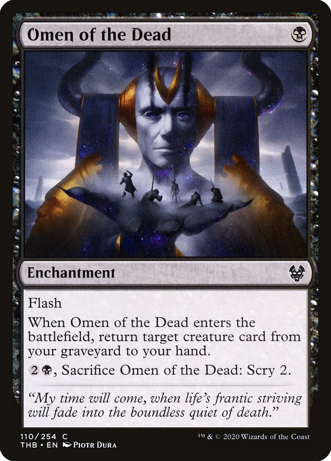 Omen of the Dead [Theros Beyond Death] (110)
