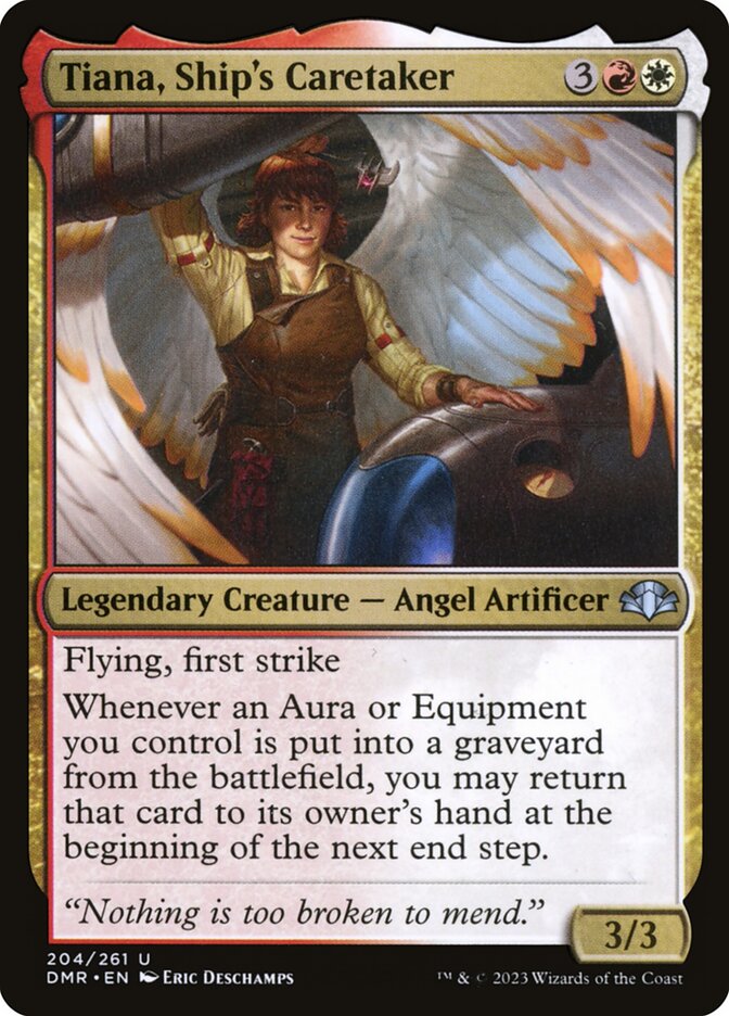 Tiana, Ship's Caretaker [Dominaria Remastered] (204)