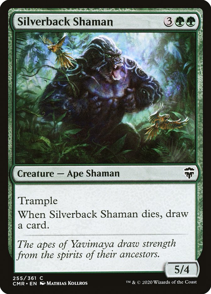Silverback Shaman [Commander Legends] (255)