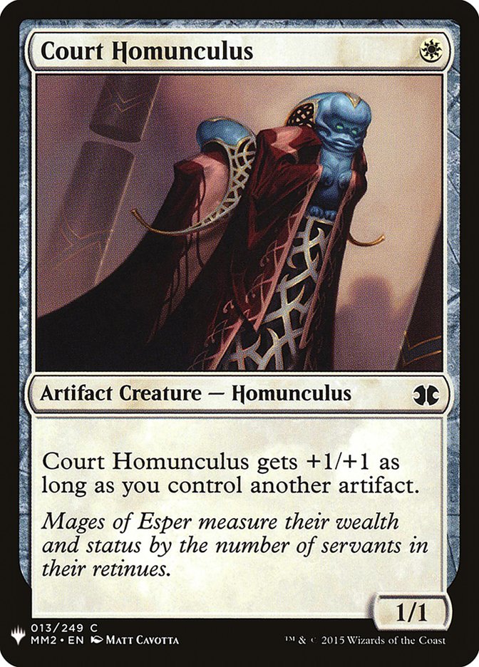 Court Homunculus [The List] (MM2-13)
