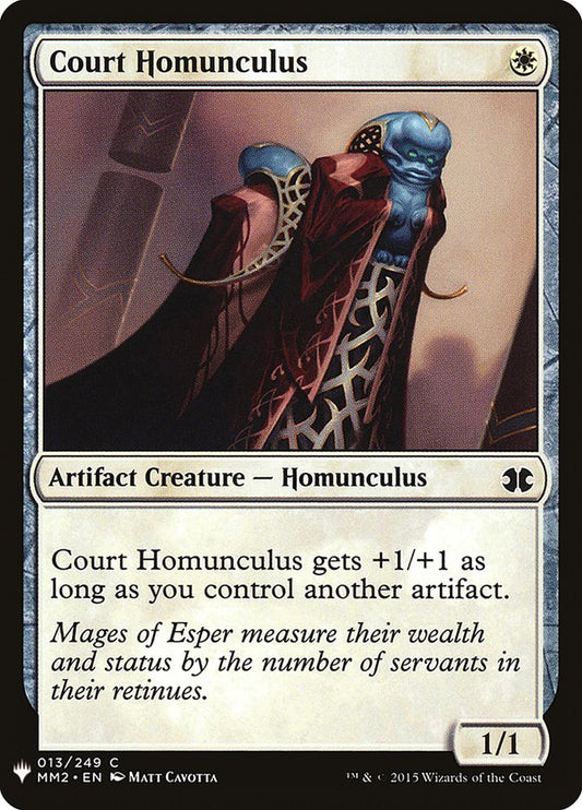 Court Homunculus [The List] (MM2-13)