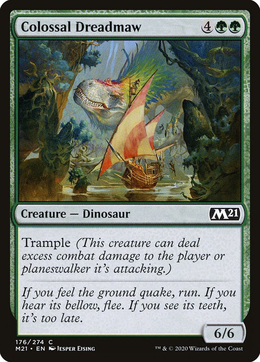 Colossal Dreadmaw [Core Set 2021] (176)