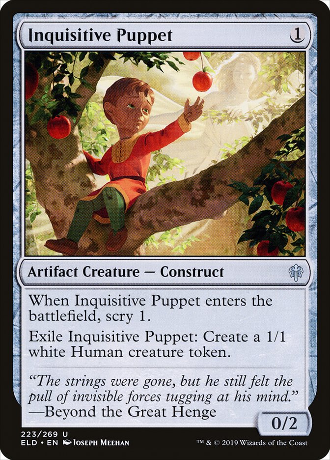 Inquisitive Puppet [Throne of Eldraine] (223)