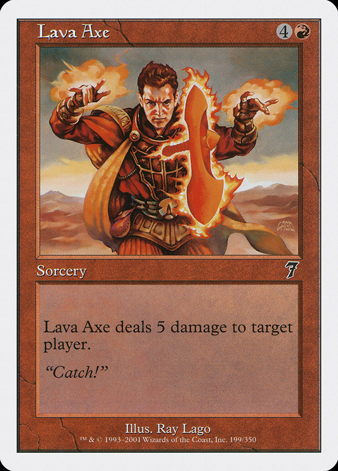 Lava Axe [Seventh Edition] (199)