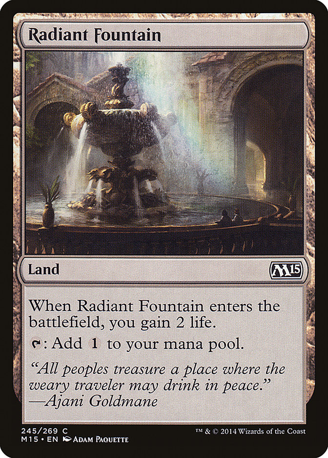 Radiant Fountain [Magic 2015] (245)