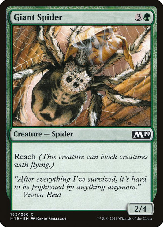Giant Spider [Core Set 2019] (183)