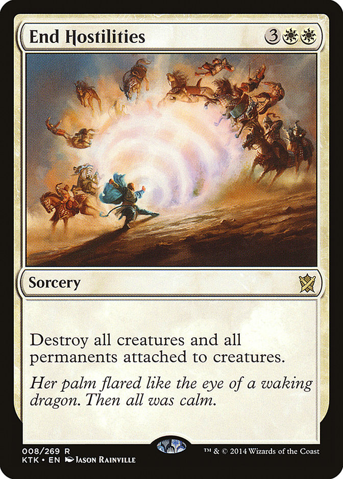 End Hostilities [Khans of Tarkir] (8)