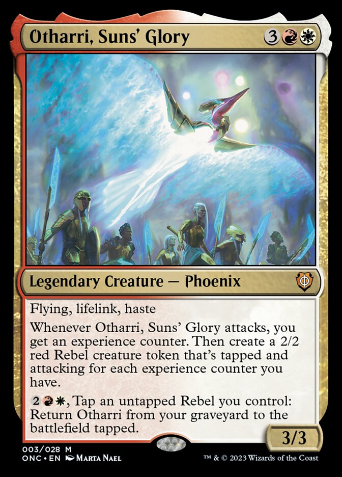 Otharri, Suns' Glory [Phyrexia: All Will Be One Commander] (3)