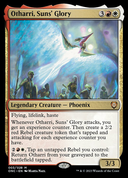 Otharri, Suns' Glory [Phyrexia: All Will Be One Commander] (3)