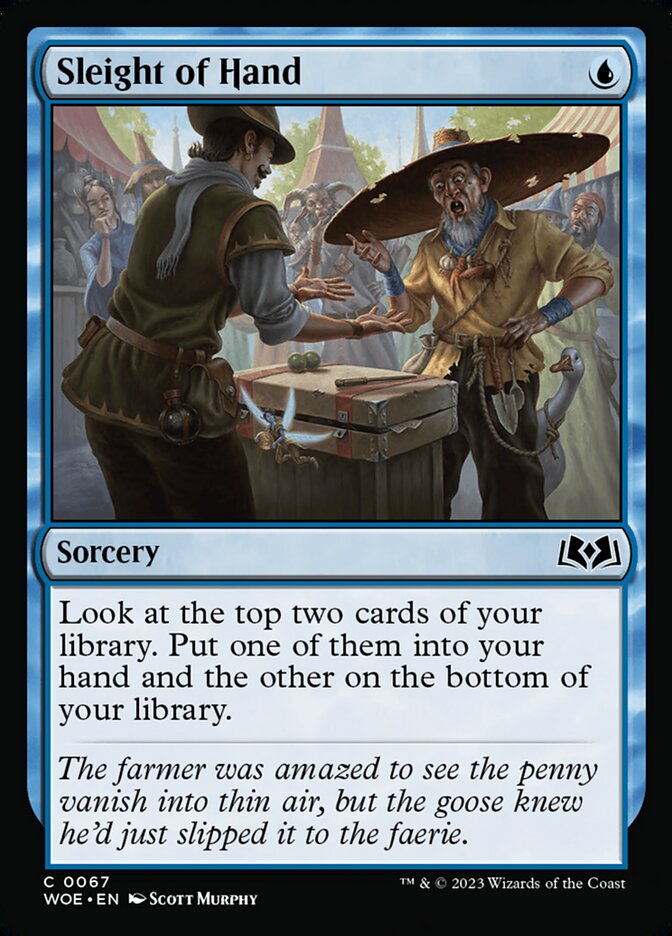 Sleight of Hand [Wilds of Eldraine] (67)