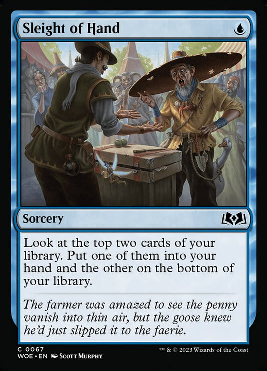Sleight of Hand [Wilds of Eldraine] (67)