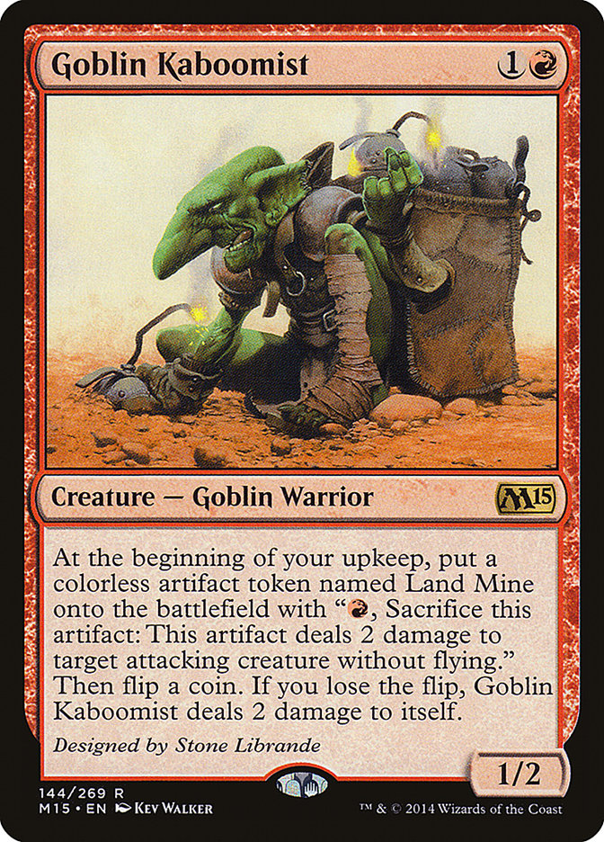 Goblin Kaboomist [Magic 2015] (144)