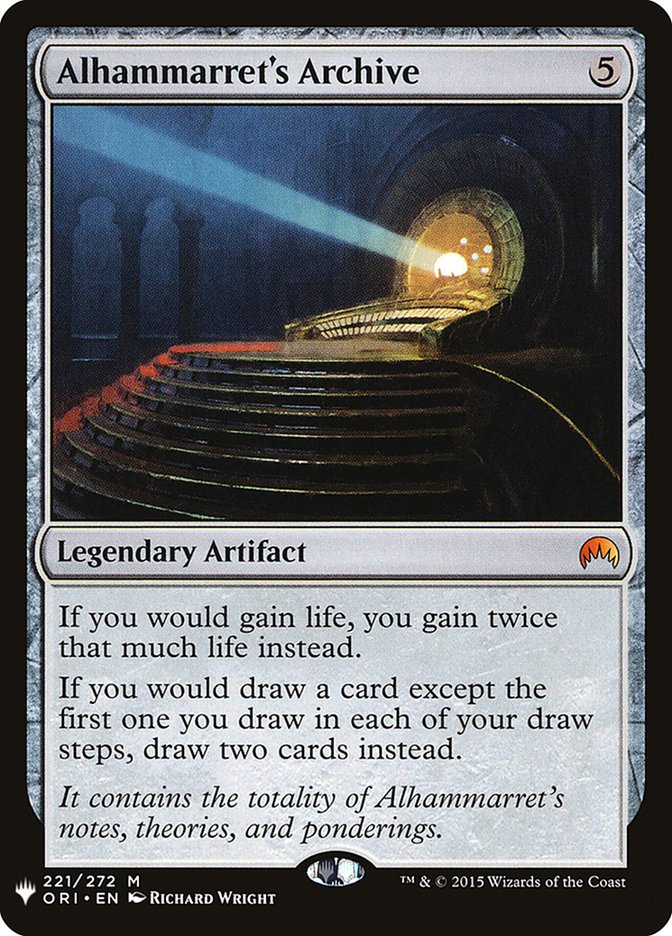 Alhammarret's Archive [The List] (ORI-221)