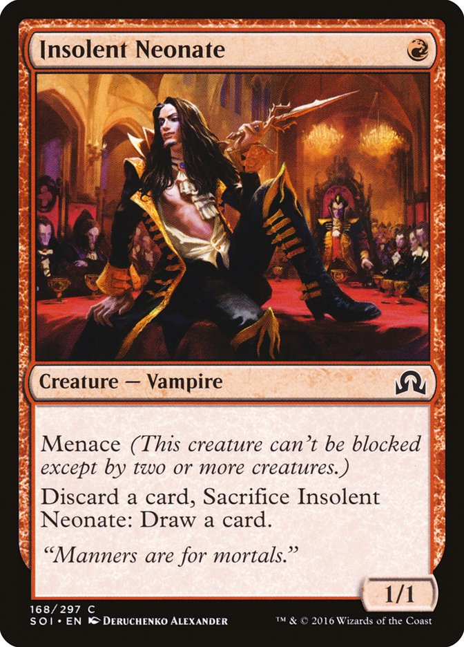 Insolent Neonate [Shadows over Innistrad] (168)