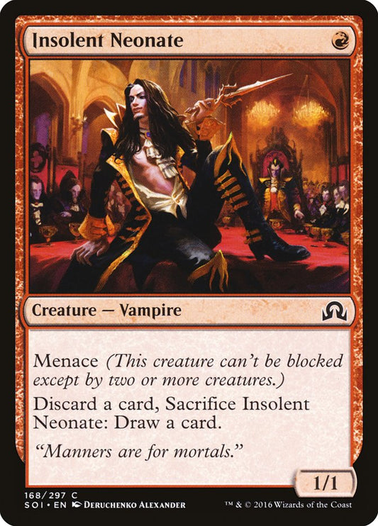 Insolent Neonate [Shadows over Innistrad] (168)