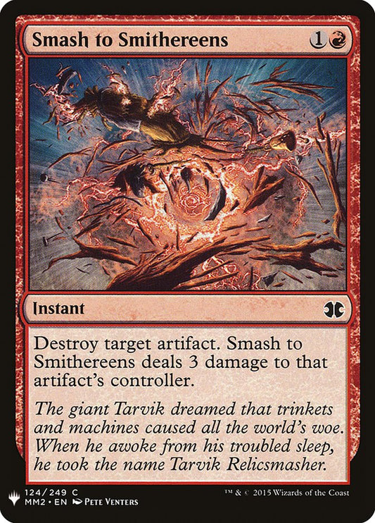 Smash to Smithereens [The List] (MM2-124)