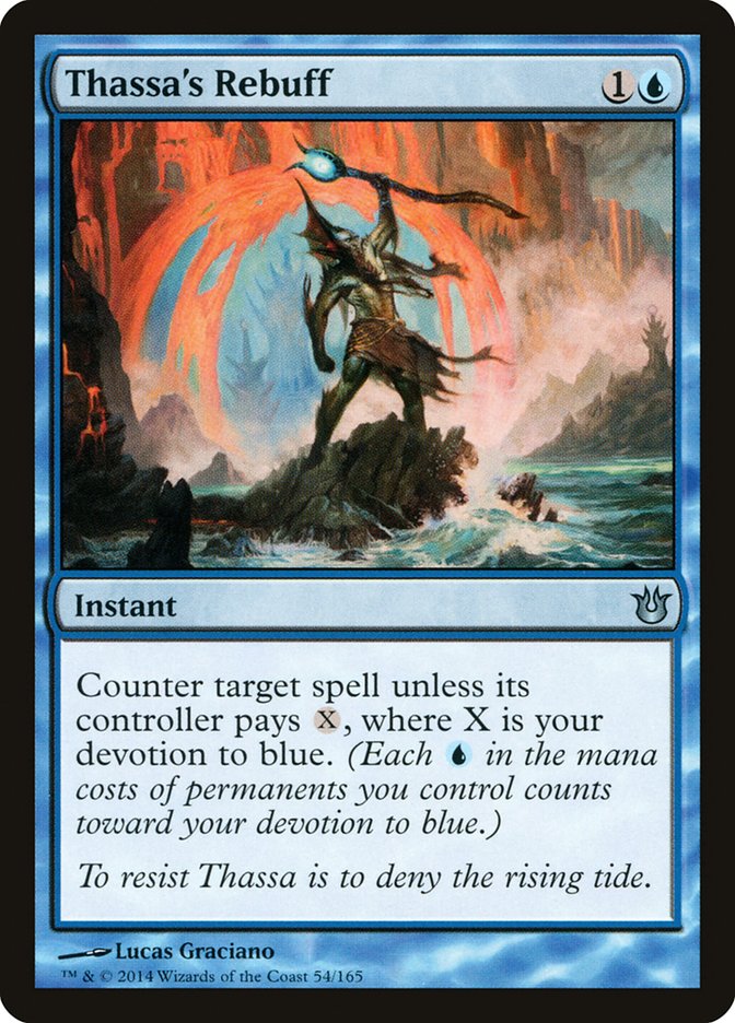 Thassa's Rebuff [Born of the Gods] (54)