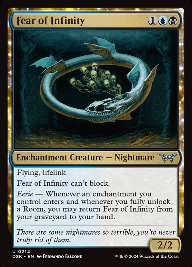 Fear of Infinity [Duskmourn: House of Horror] (214)