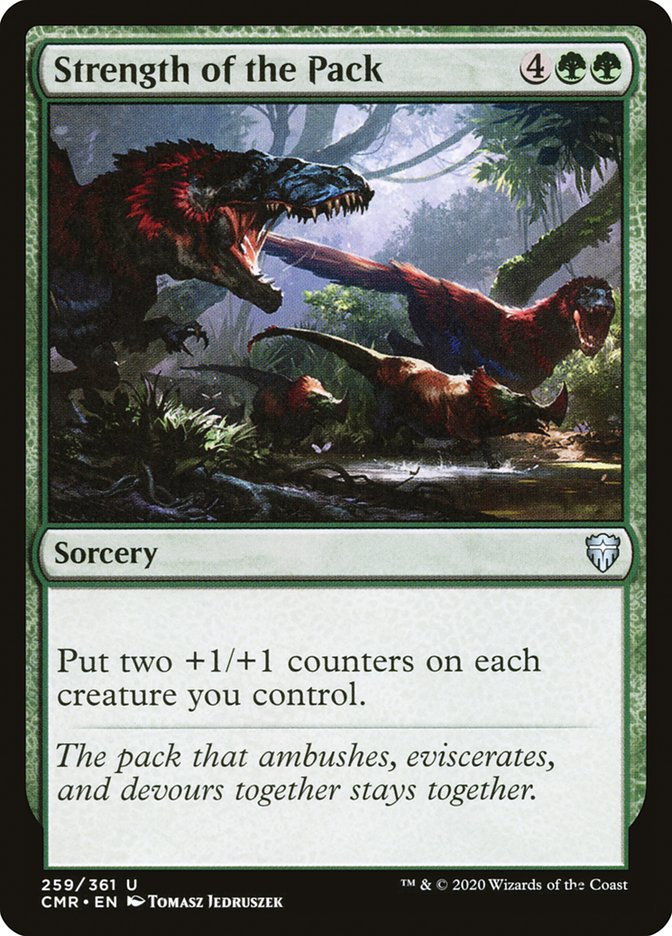 Strength of the Pack [Commander Legends] (259)