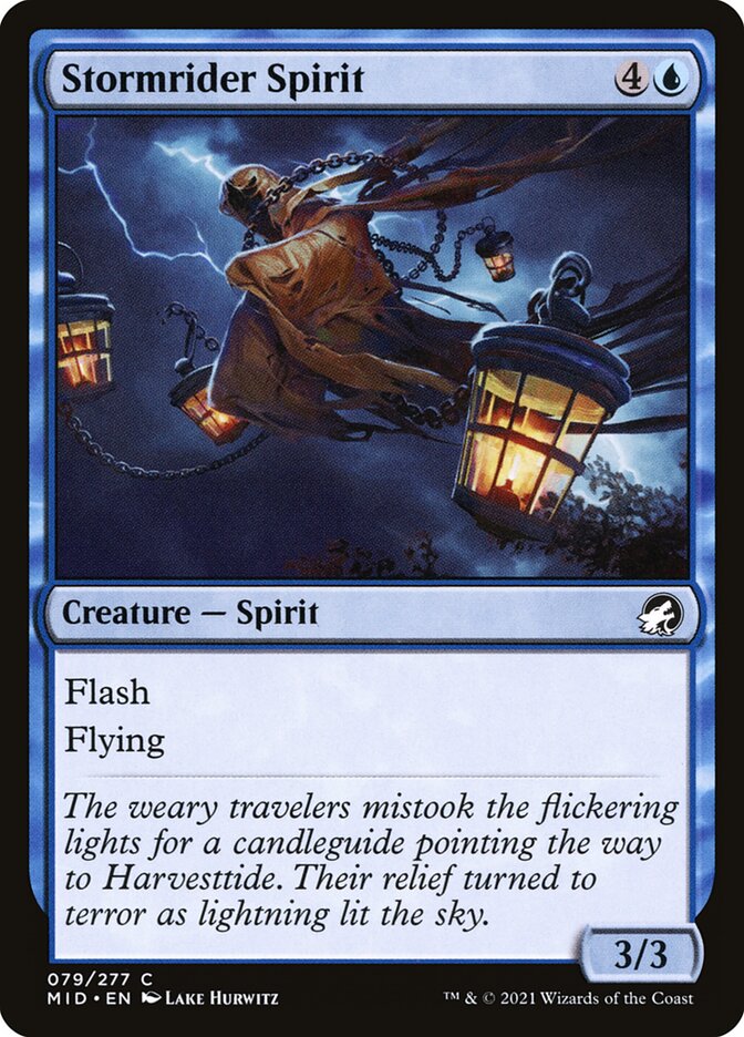 Stormrider Spirit [Innistrad: Midnight Hunt] (79)