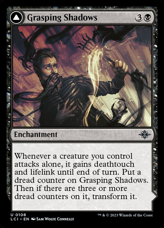 Grasping Shadows // Shadows' Lair [The Lost Caverns of Ixalan] (108)