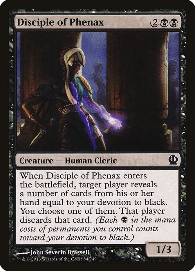 Disciple of Phenax [Theros] (84)