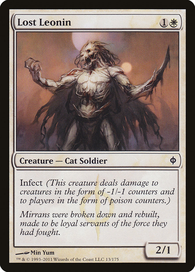 Lost Leonin [New Phyrexia] (13)