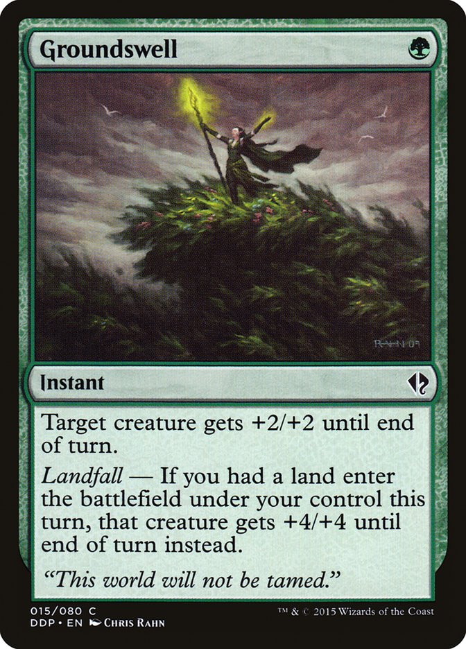 Groundswell [Duel Decks: Zendikar vs. Eldrazi] (15)