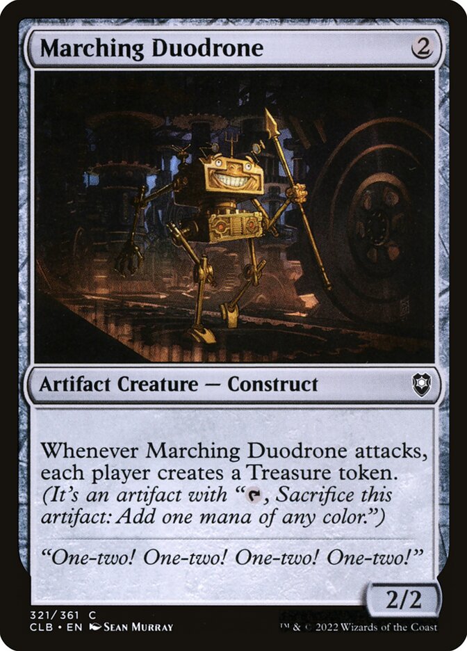 Marching Duodrone [Commander Legends: Battle for Baldur's Gate] (321)