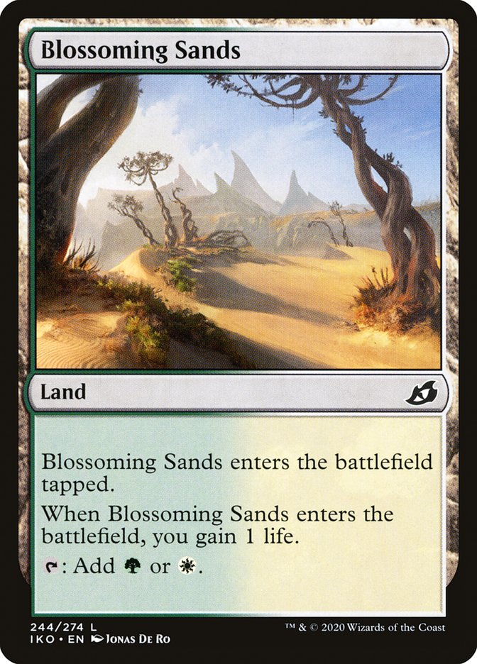 Blossoming Sands [Ikoria: Lair of Behemoths] (244)