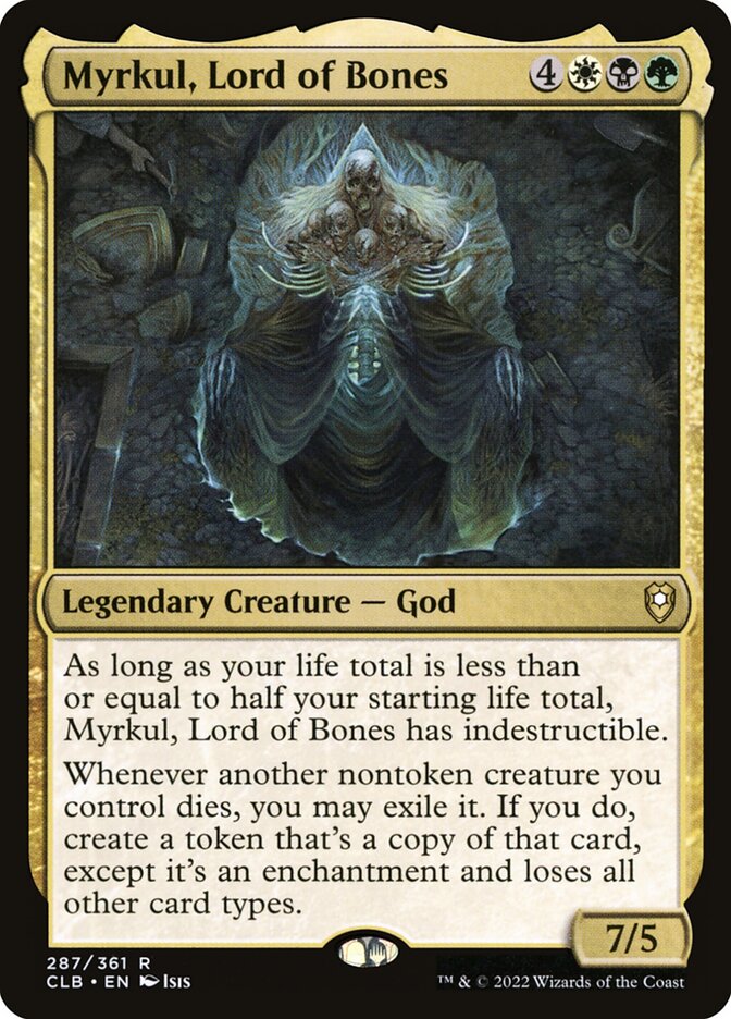 Myrkul, Lord of Bones [Commander Legends: Battle for Baldur's Gate] (287)