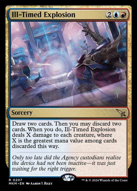 Ill-Timed Explosion [Murders at Karlov Manor Promos] (207p)
