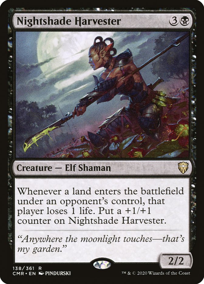 Nightshade Harvester [Commander Legends] (138)