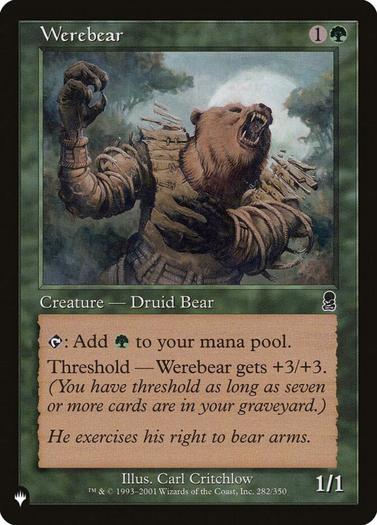 Werebear [The List] (ODY-282)