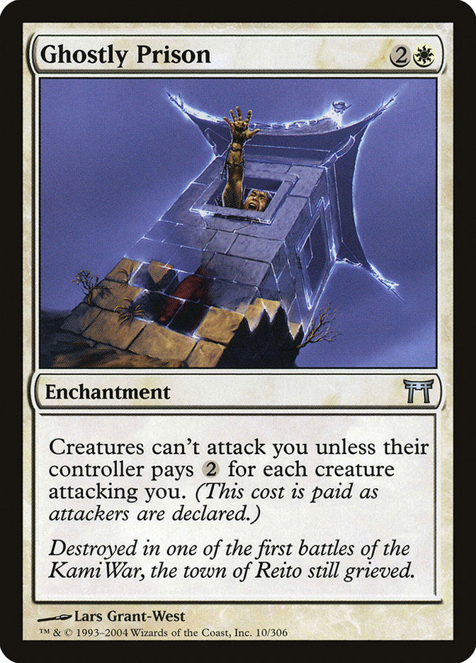 Ghostly Prison [Champions of Kamigawa] (10)