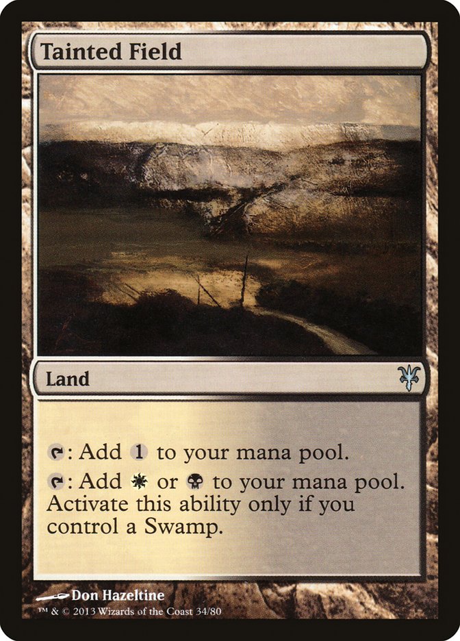 Tainted Field [Duel Decks: Sorin vs. Tibalt] (34)