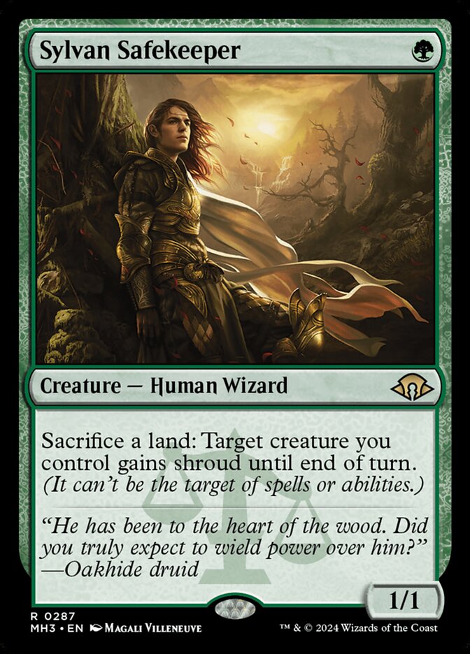 Sylvan Safekeeper [Modern Horizons 3] (287)