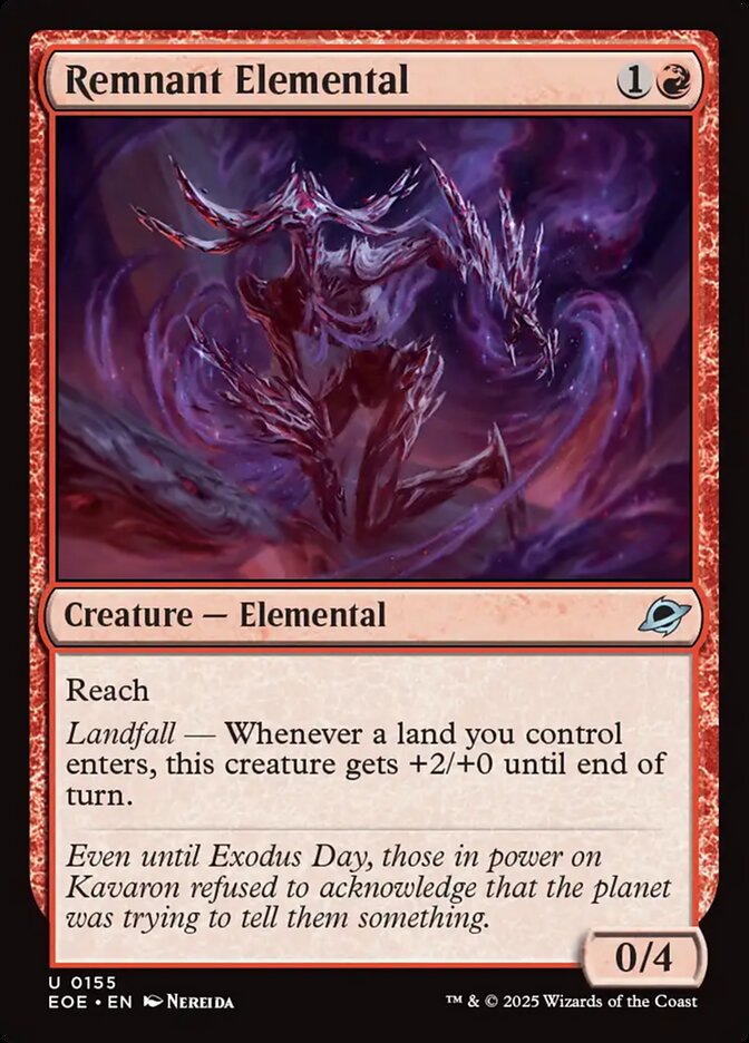 Remnant Elemental [Edge of Eternities] (155)