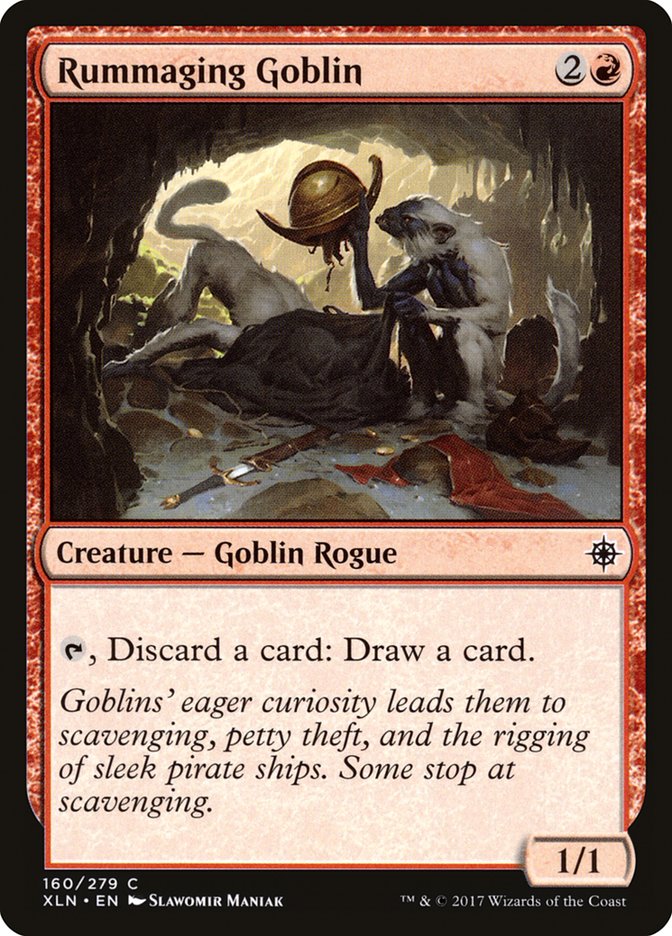 Rummaging Goblin [Ixalan] (160)