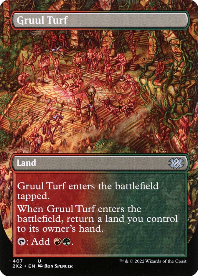 Gruul Turf [Double Masters 2022] (407)