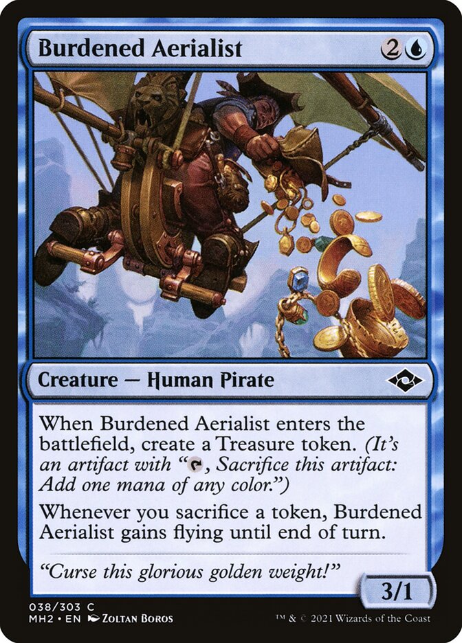 Burdened Aerialist [Modern Horizons 2] (38)