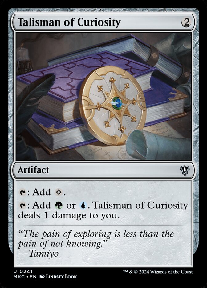 Talisman of Curiosity [Murders at Karlov Manor Commander] (241)