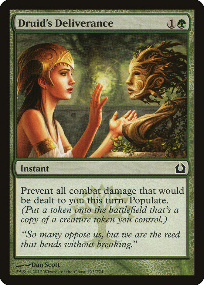 Druid's Deliverance [Return to Ravnica] (123)