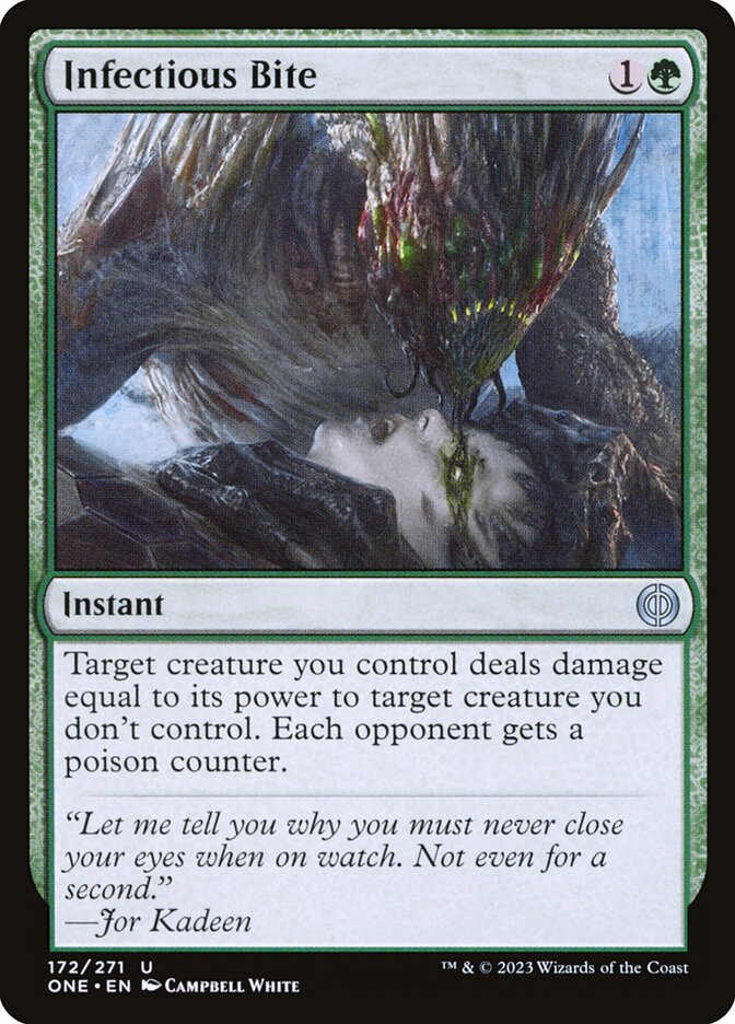 Infectious Bite [Phyrexia: All Will Be One] (172)